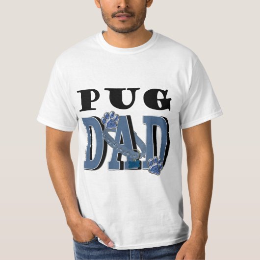 Pug DAD T-shirt (Voorkant)