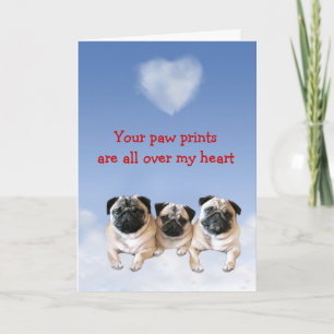 Pug de Kaart van de Kalverliefde