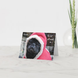 Pug de Kaart van de Vakantie