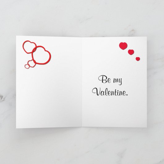 Pug de Kaart van Valentijn (Binnen)