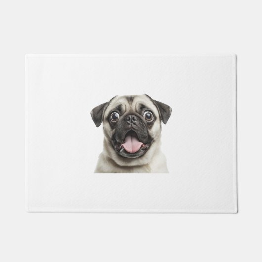 pug deurmat (Voorkant)