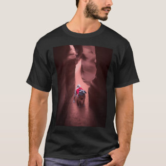 Pug-dieet loont in Slot Canyon T-shirt