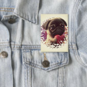 Pug, Dier,natuur Button (Insitu)