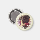Pug, Dier,natuur Magneet (Voorkant / Achterkant)