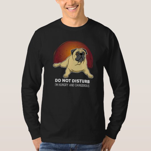 Pug Dog 15 T-shirt (Voorkant)
