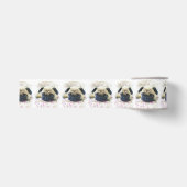 Pug dog 3" Grosgrain Ribbon Lint (Voorkant)