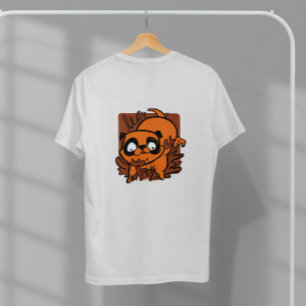 Pug Dog Animal Doodle T-shirt