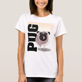 Pug Dog Art T-shirt