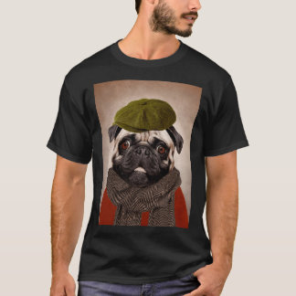 Pug dog - Autumn - D18 Classic T-Shirt 178