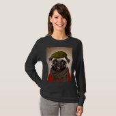 Pug dog - Autumn - D18 Classic T-Shirt 178 (Voorkant volledig)