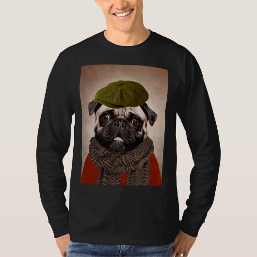 Pug dog - Autumn - D18 Classic T-Shirt 178 (Voorkant)