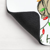 Pug Dog Bah Humpug Funny Kerstmis Muismat (Hoek)