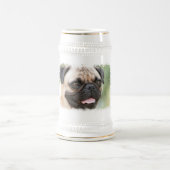 Pug Dog Beer Stein Bierpul (Center)