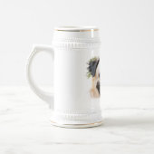 Pug Dog Beer Stein Bierpul (Links)