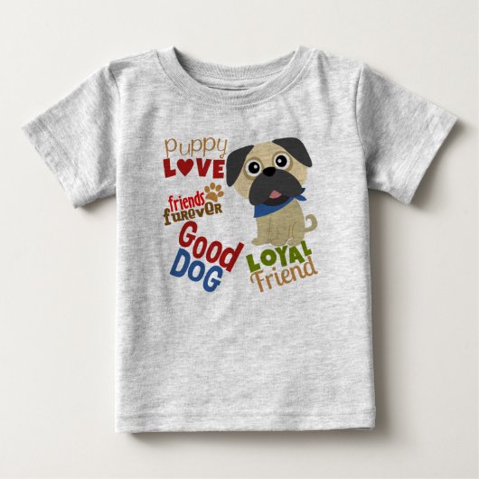Pug Dog Best Friend (Voorkant)