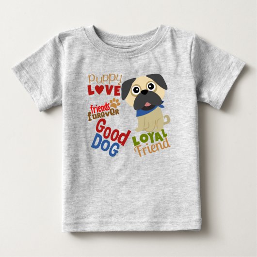 Pug Dog Best Friend (Voorkant)
