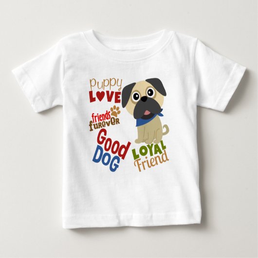 Pug Dog Best Friend (Voorkant)