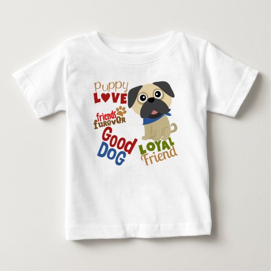 Pug Dog Best Friend (Voorkant)