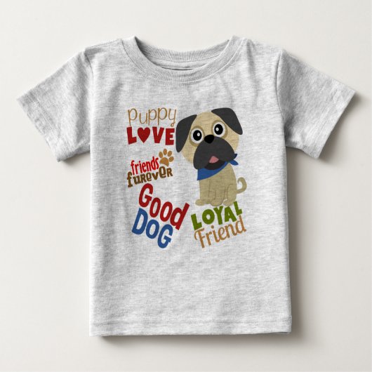 Pug Dog Best Friend (Voorkant)