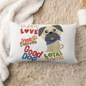 Pug Dog Best Friend Kussen (Deken)