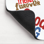 Pug Dog Best Friend Muismat (Hoek)