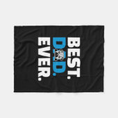 Pug Dog Beste Pap Ooit Fleece Deken (Voorkant (Horizontaal))
