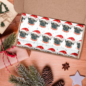 Pug Dog Breed Christmas Stars Tissuepapier