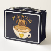 Pug Dog Caffeine Lover Design (Voorkant)