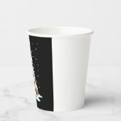 Pug Dog Christmas Men Women (3) Papieren Bekers (Links)