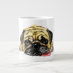 Pug Dog Coffee Mok Funny