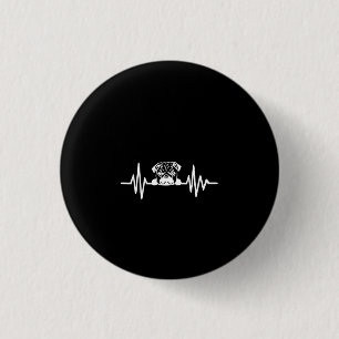 Pug Dog   Cute Pug Face Ronde Button 3,2 Cm