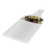 Pug Dog Cutting Board Funny Snijplank (Hoek)