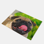 Pug Dog. Deurmat (Schuin)