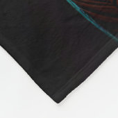 Pug Dog Driving Bike St. Patrick's Day Fleece Deken (Hoek)