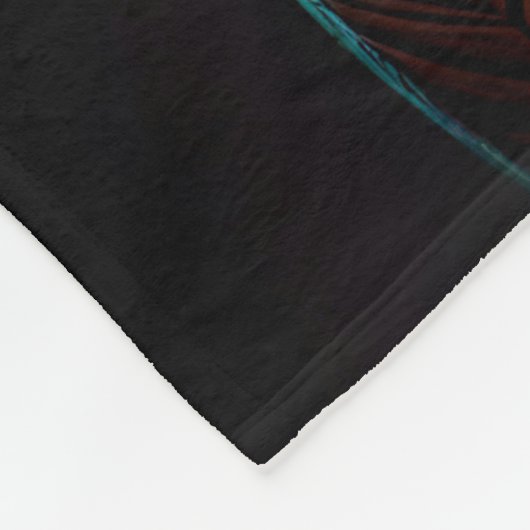 Pug Dog Driving Bike St. Patrick's Day Fleece Deken (Hoek)