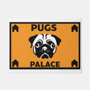 Pug Dog Eigenaars Home Doormat Deurmat