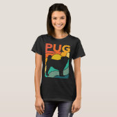 Pug Dog Gift Pet Lover Classic T-Shirt 521 (Voorkant volledig)