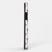Pug Dog Girl patroon Case-Mate iPhone Case (Achterkant/rechts)