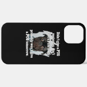 Pug Dog Gisteren Morgen Case-Mate iPhone Case (Achterkant (horizontaal))