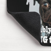 Pug Dog Gisteren Morgen Muismat (Hoek)