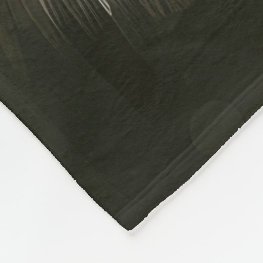 Pug Dog in Sneeuw Kerstmis Fleece Deken (Hoek)