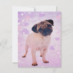 Pug Dog Kaart