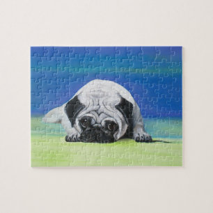 Pug Dog Legpuzzel