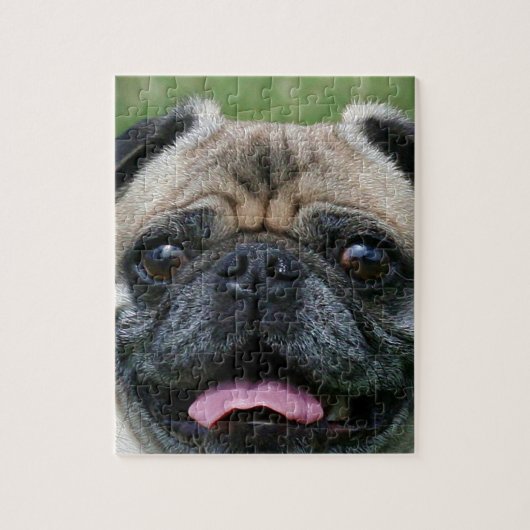 Pug Dog Legpuzzel (Verticaal)