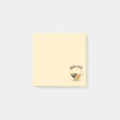 Pug Dog Life Post-it® notes (Voorkant)