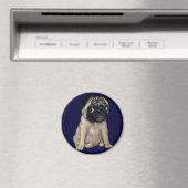Pug Dog Magnet (Insitu (Vaatwasser))