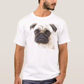 Pug Dog Mannen T-Shirt (Voorkant)