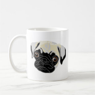 Pug Dog Moeder Mok