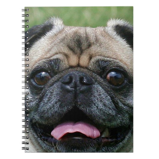Pug Dog Notitieboek (Voorkant)