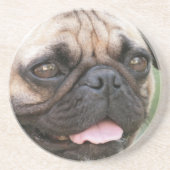 Pug Dog Onderzetter (Voorkant)